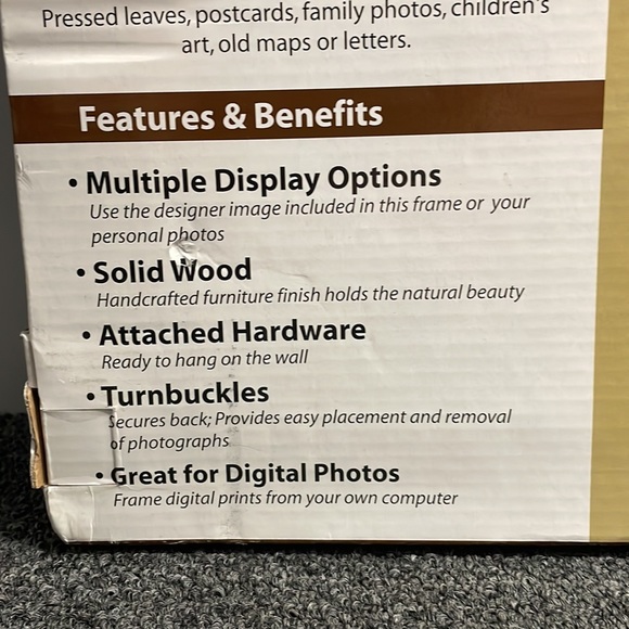 ImagineIt Black Traditional Home 11x14 in. Photo Frame - Picture 4 of 5